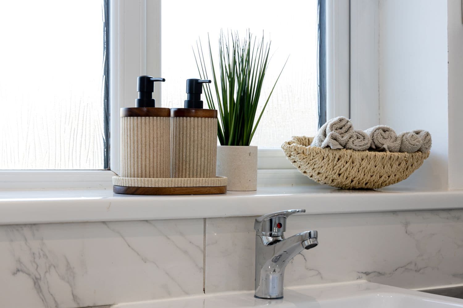 Bathroom detailing